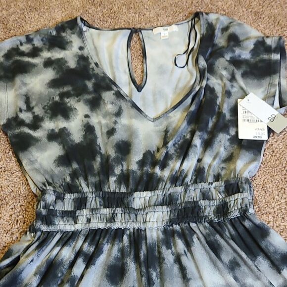 BP Black and Gray Tie Die Romper - Picture 2 of 3